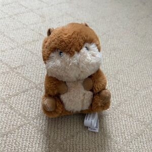 Adorable Brown and Cream Plush Squirrel Toy